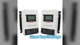50A DC DC carregador Buck Boost IP32 temperatura extrema