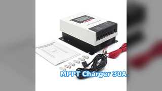 Carregador 30A MPPT DC DC 12 24V IP32 Solar