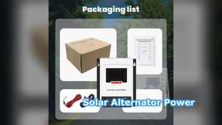 Carregador 60A DC DC: Aumento de energia solar e do alternador