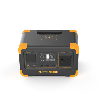 Pacote de energia de bateria de lítio portátil para armazenamento solar com saída AC / DC / USB