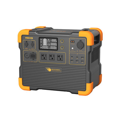 Display LCD UPS Bateria de lítio Gerador solar LiFePO4 Pure Sine Wave Gerador portátil