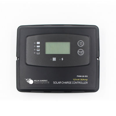 PWM 30A Controlador Digital de Carga Solar 12V 24V para AGM e LiFePO4 Baterias