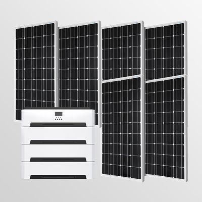 Bom preço Sistema de armazenamento de energia solar de 5KW 230V com capacidade de bateria de 100Ah para energia doméstica eficiente on-line
