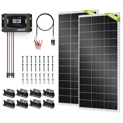 Bom preço Sistema de painéis solares de 400W para veículos rodoviários on-line