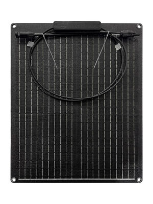 Bom preço Painel solar semi flexível de 30W, painéis solares semi ultrafinos flexíveis para barcos, marinha, carros e vans on-line