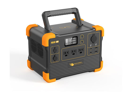 Estação de Energia Portátil com 3500 Ciclos de Vida Útil da Bateria, 1 Ano de Garantia e Controlador de Carga MPPT Integrado