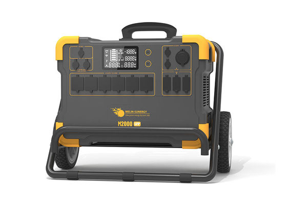 Carregamento rápido 22kg LiFePO4 gerador solar com 2 horas de tempo de carga