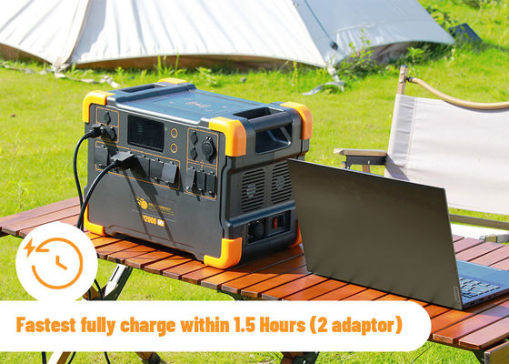 Bateria de lítio 2000W gerador solar com controlador de carga Mppt incorporado