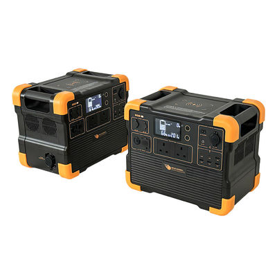 2200W LiFePO4 UPS gerador solar de emergência de energia com bateria de 1536Wh