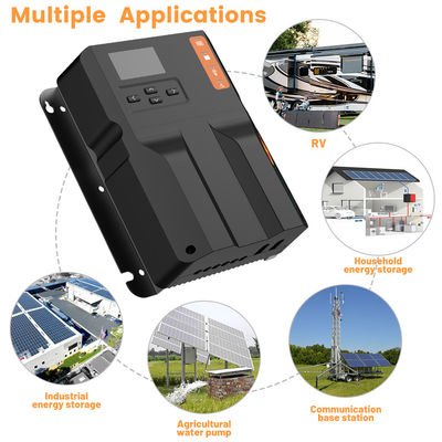 Refrigerador natural MPPT Controlador de carga solar com ecrã LCD