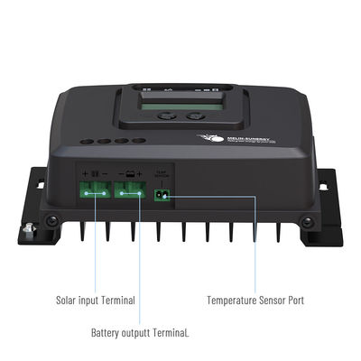 Bom preço Display LCD 5 estágios RV Controlador de carga solar 12V/24V/36V/48V AGM GEL WET Calcio LiFePO4 LTO LCO on-line