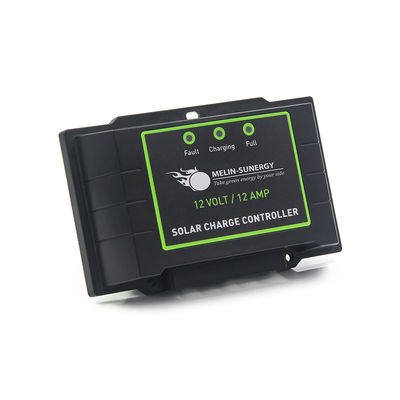 12A Controlador de Carga Solar PWM Inteligente com Carregamento de 5 Etapas e Proteção Múltipla