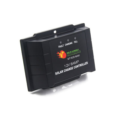 IP67 Controlador de carga solar fotovoltaica 8A PWM Controlador de energia solar Controlador de carga de célula solar