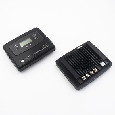 Bom preço Controlador de carga solar digital PWM preto 30A com 5 estágios de carregamento BMS Wake Up on-line