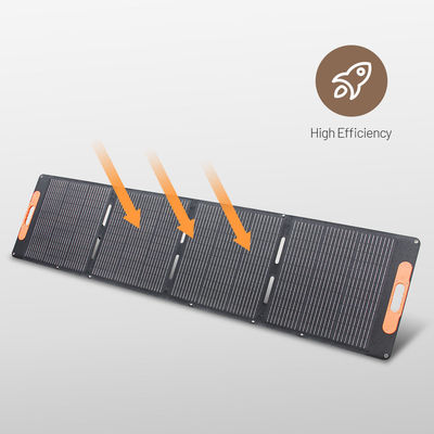 Bom preço Painéis solares dobráveis portáteis de 200 W para acampamento on-line