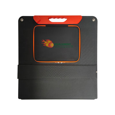 Bom preço Painel solar dobrável portátil monocristalino de 120W com tampa frontal de ETFE on-line