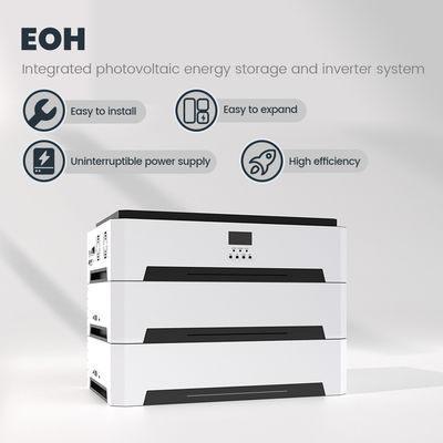 Sistema de armazenamento de energia solar LiFePO4 de 10KW com carga AC de 120A e proteção IP20 para energia solar doméstica