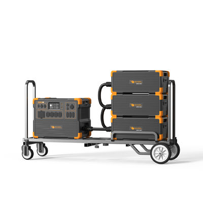 Bom preço LFP Lithium UPS Gerador Solar 2400W Max. Carregamento fotovoltaico 3600W saída AC on-line