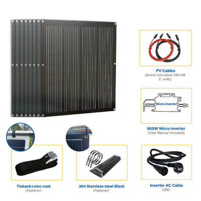 Bom preço IP67 painel solar monocristalino semi-flexível on-line